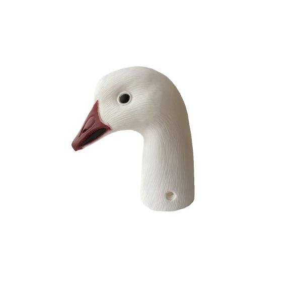 3D Sentry Snow Goose Windsock Decoy Head
