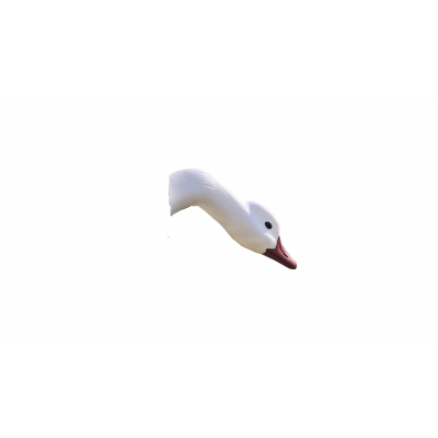 3D Snow Goose Feeder Head